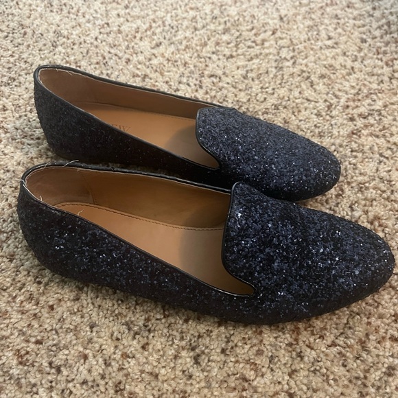J. Crew glitter loafers - Picture 2 of 7